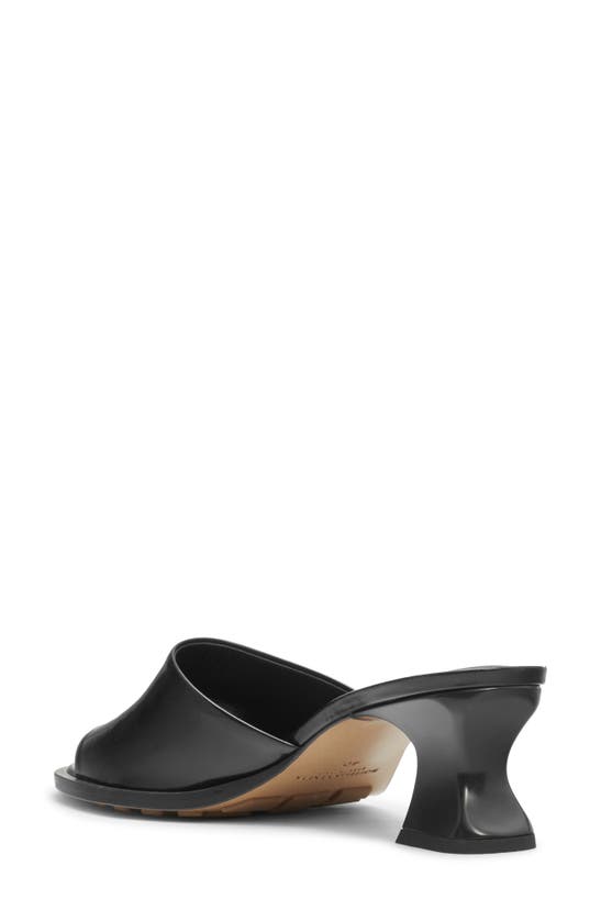 Shop Bottega Veneta Cha-cha Kitten Heel Slide Sandal In Black