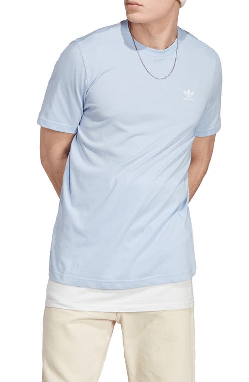 adidas Originals Blue Essential T-Shirt Closet Dawn | in Solid Smart