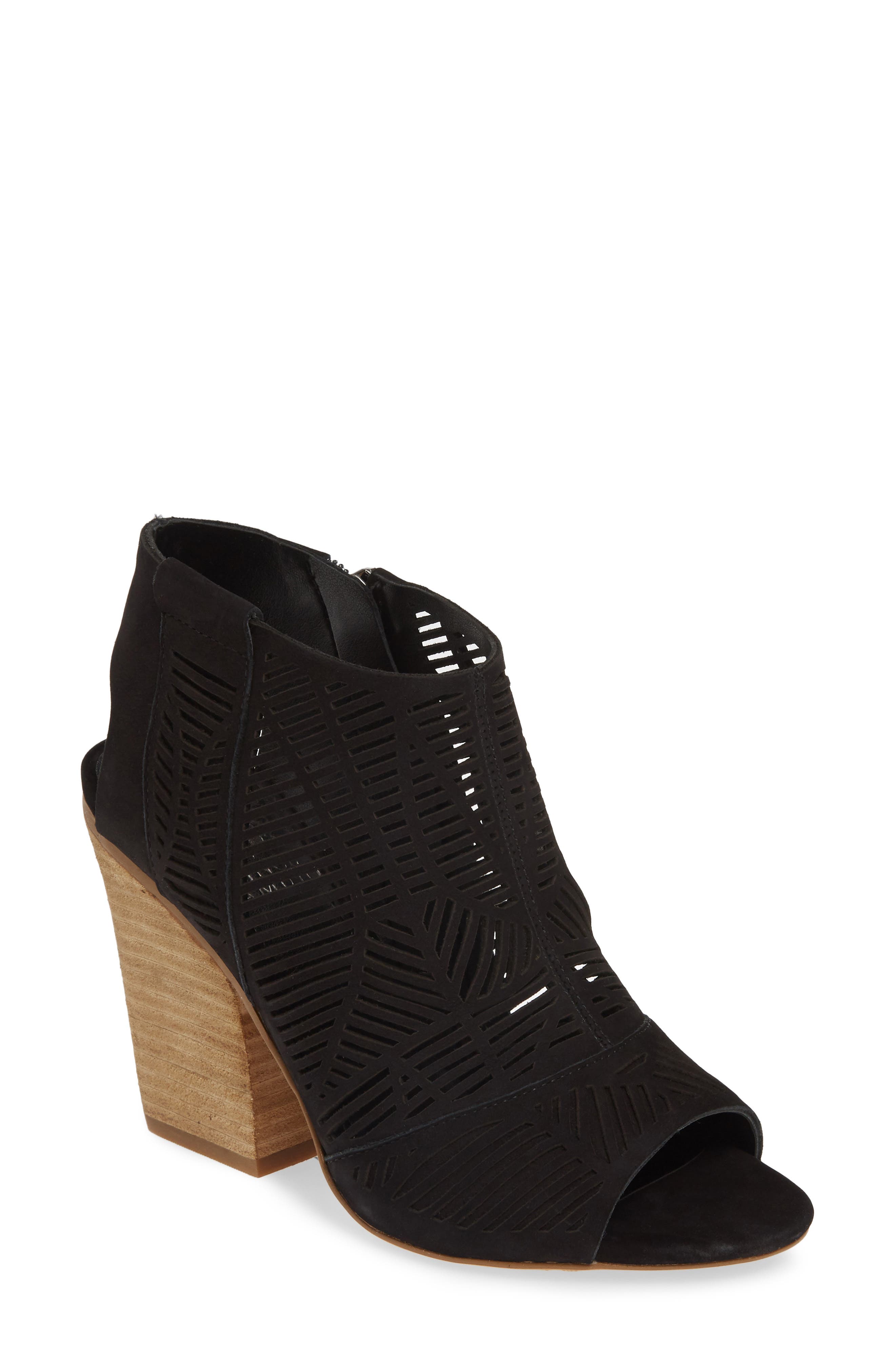 vince camuto cut out booties