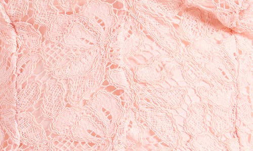 House Of Cb Verity Lace Minidress In Impatiens Pink