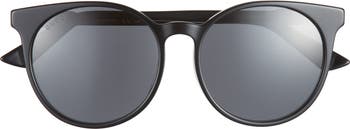 Gucci 56mm round sunglasses hotsell