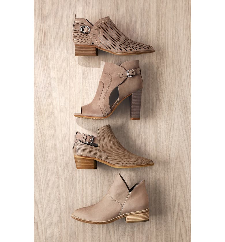 Vince Camuto 'Conley Buckle' Open Toe Bootie (Women) | Nordstrom