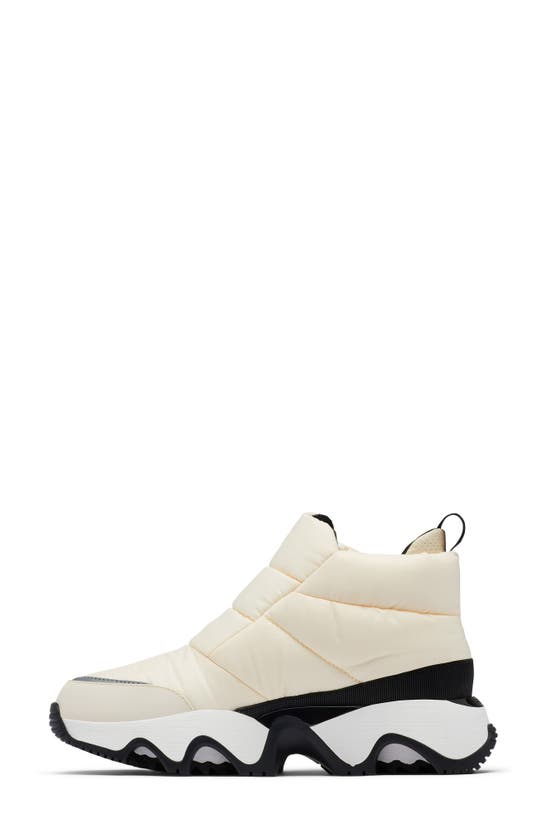 Sorel Kinetic Impact Waterproof Zip Bootie In White