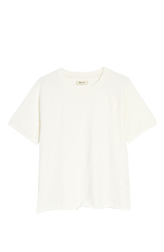 MADEWELL GARMENT DYED COTTON T-SHIRT