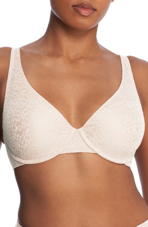 Shop Natori Pretty Smooth Underwire Contour Bra In Ivory