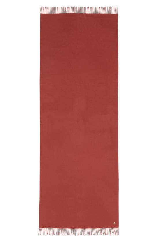 Loro Piana Stola Opera Cashmere Scarf In Red Orchid
