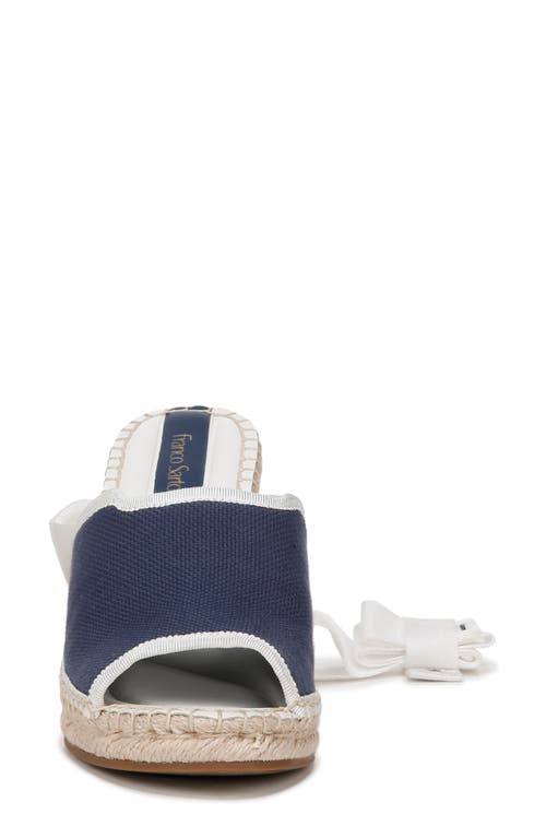 Shop Sarto By Franco Sarto Sierra Platform Wedge Espadrille In Navy