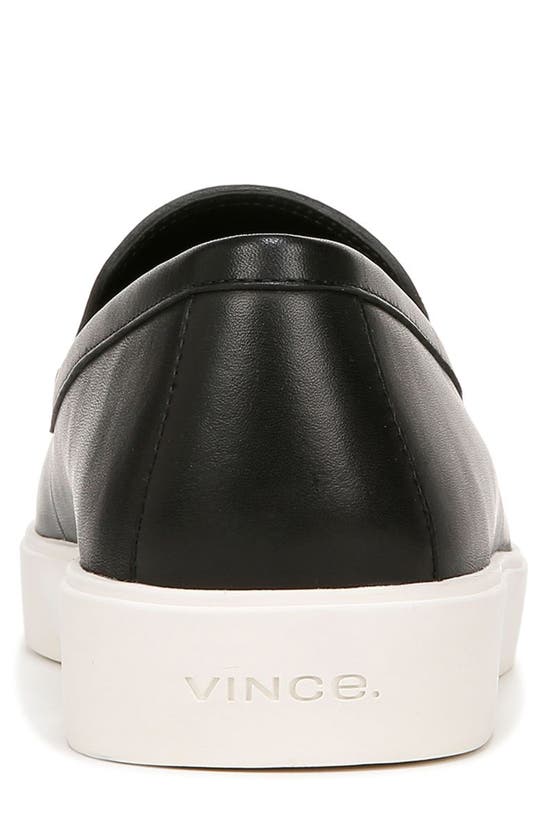 Vince Toren Slip On Loafers In Black