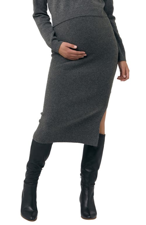 Ripe Maternity Dani Rib Stitch Skirt at Nordstrom,