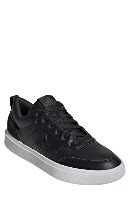 Shop Adidas Originals Adidas Park St. Tennis Sneaker In Black/black/white