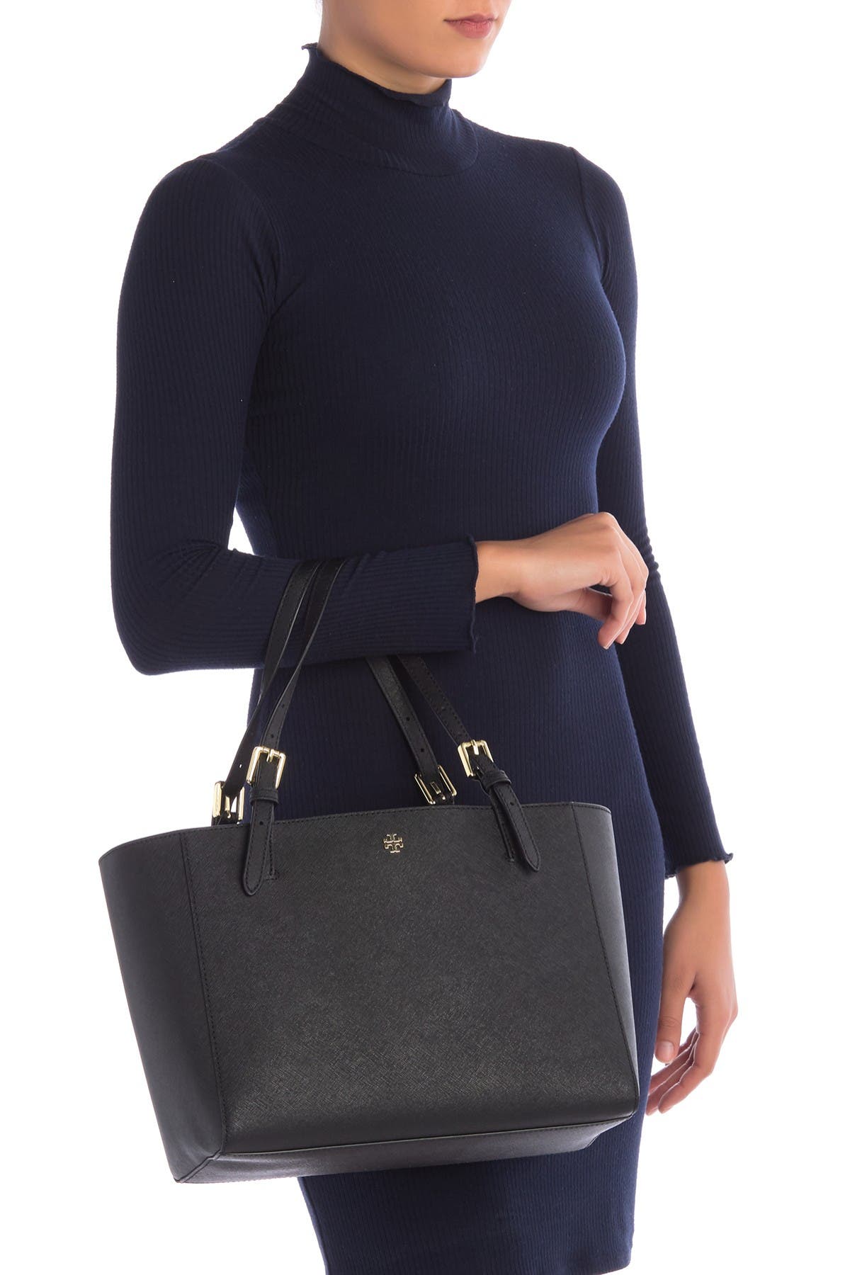 tory burch large emerson buckle tote