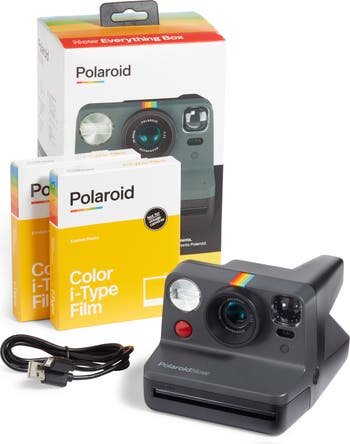Polaroid Color Film for i-Type - Color Frames Edition + Color Film for i- Type - Classic + 5  Photo Album for 32 Wide Prints, Black Leather 