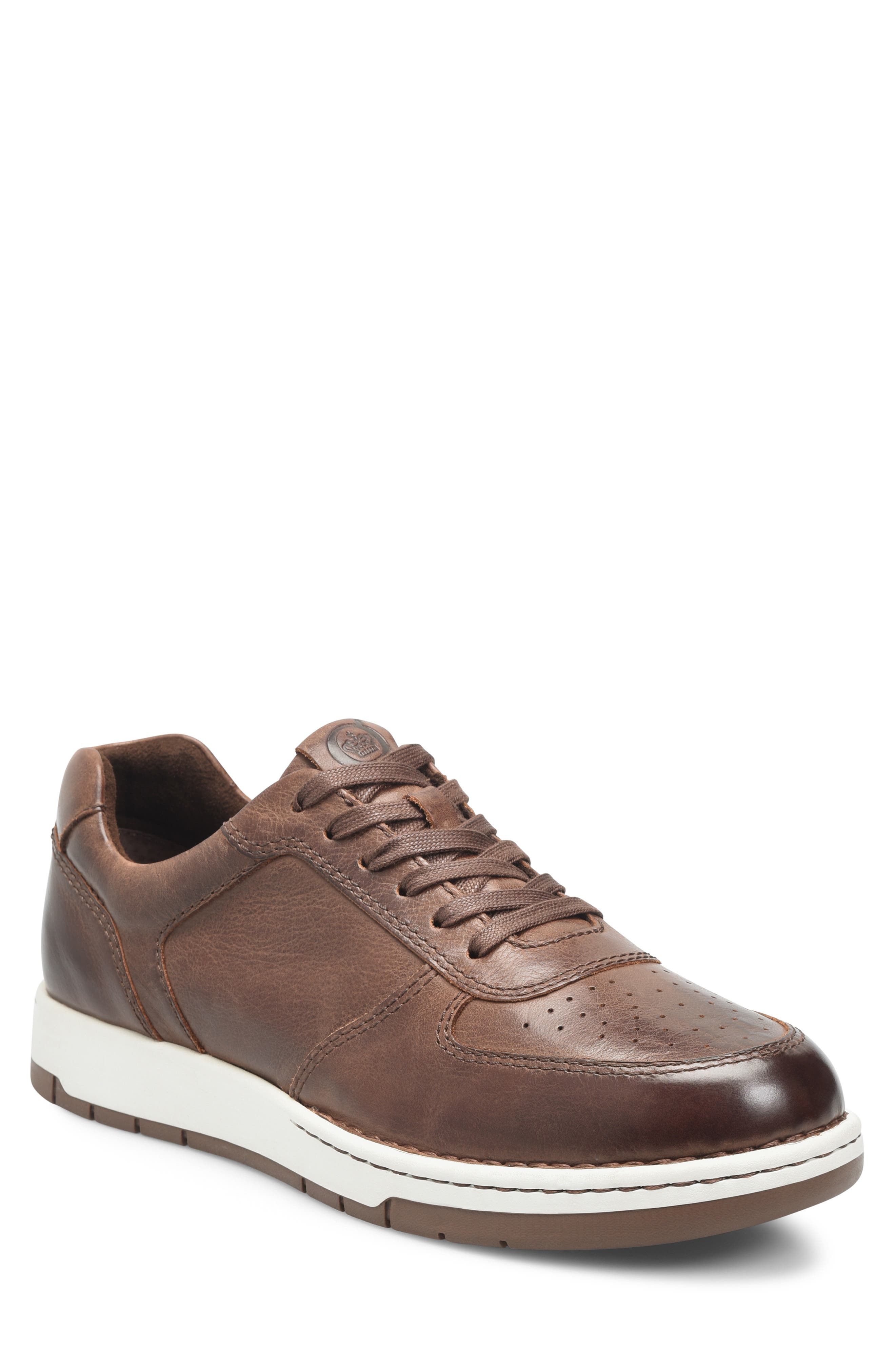 Børn Captain Sneaker in Dark Brown Leather Cover