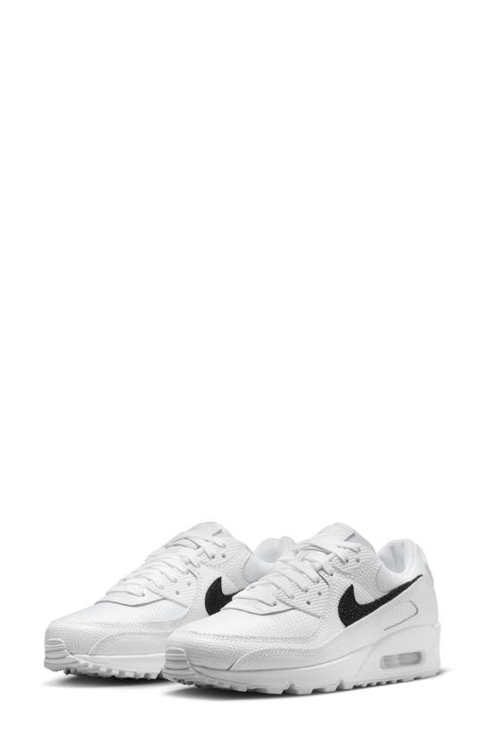 Nike Air Max 90 Sneaker In White/ Black