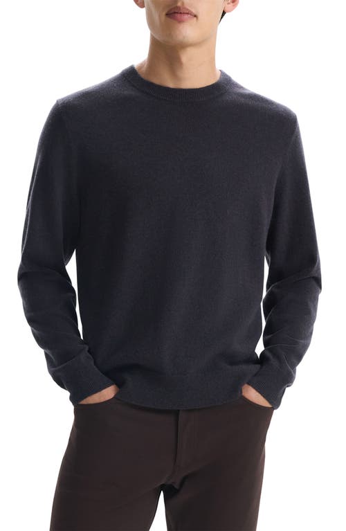 Shop Theory Hilles Cashmere Sweater In Hickory Melange