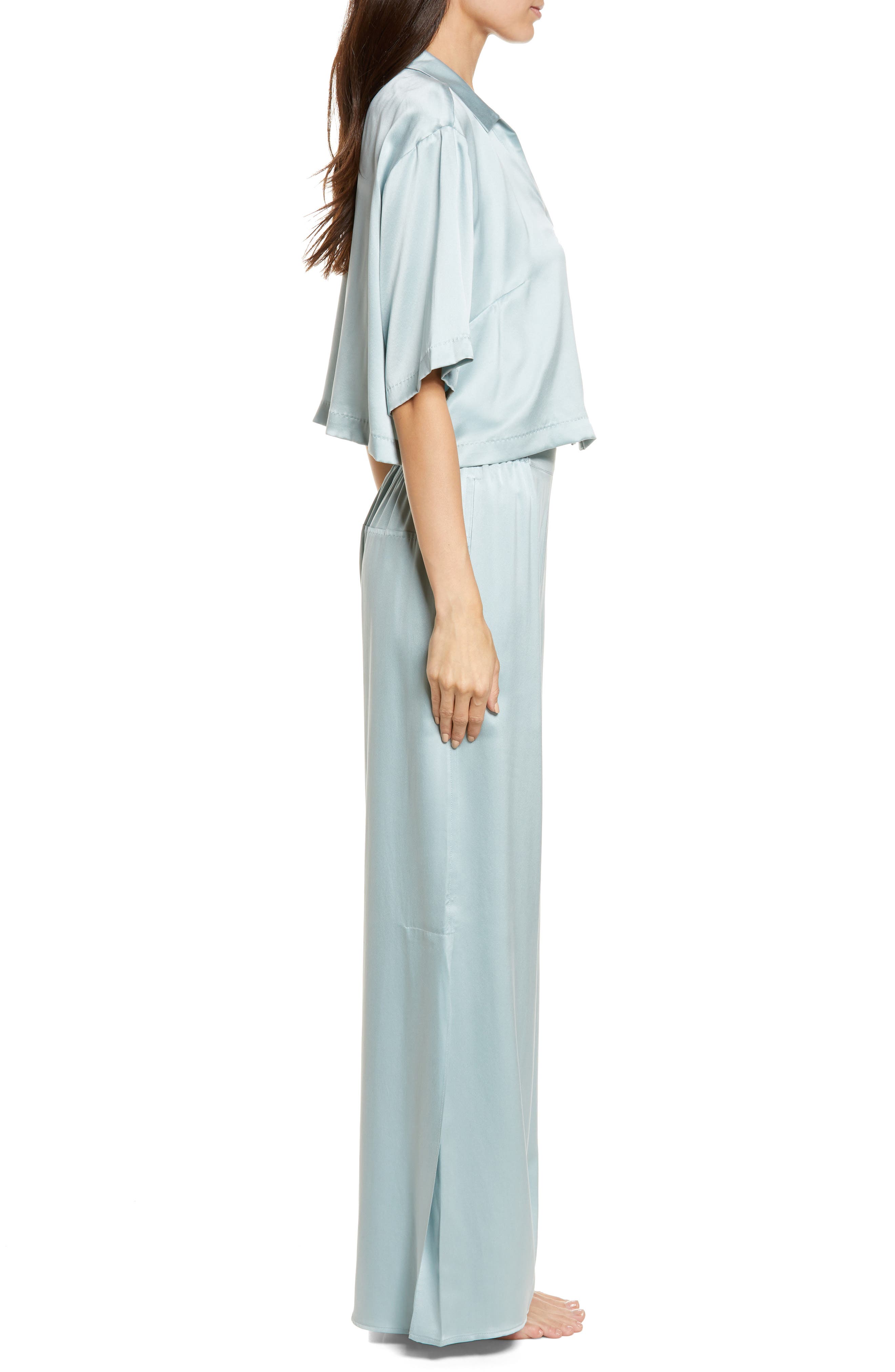 Lunya High Waist Washable Silk Pajamas Nordstrom