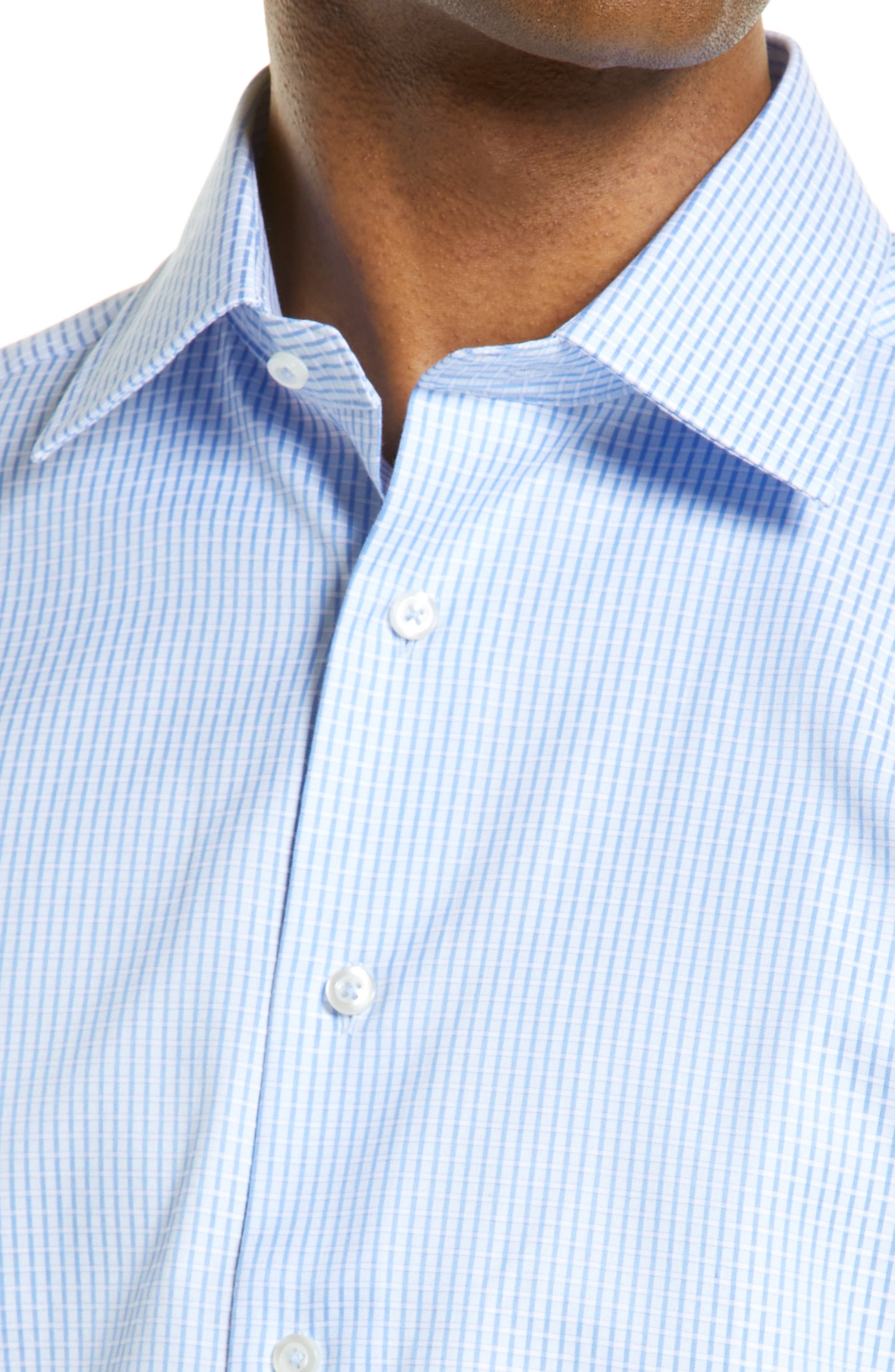 David Donahue Trim Fit French Cuff 