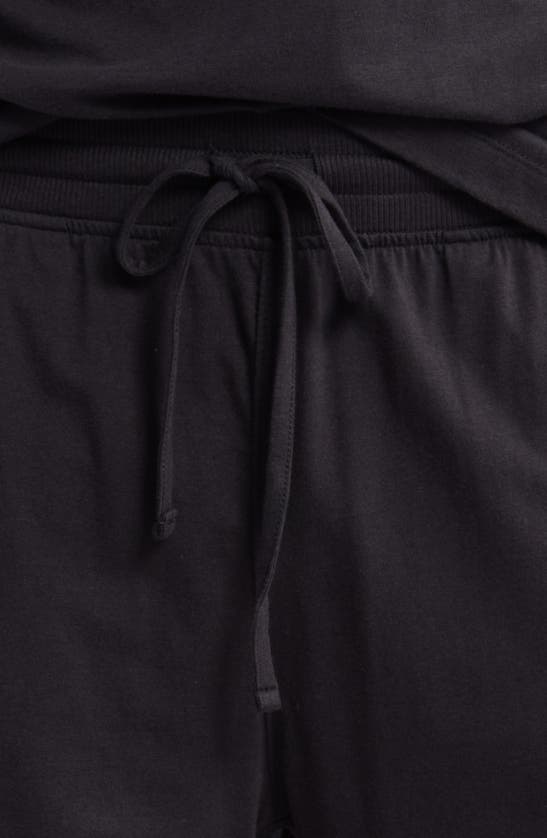 Shop Lunya Slumberknit™ Lounge Shorts In Immersed Black