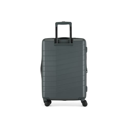 Bugatti Munich Hardside Medium Luggage With Expansion In Pewter Green