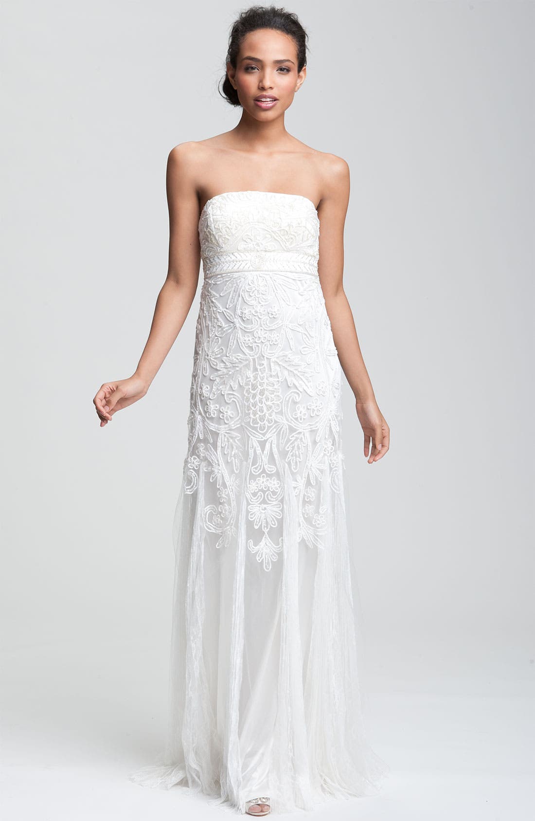 Sue Wong Embellished Strapless Gown. Nordstrom