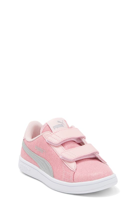 Puma Little Girl's Girl's Smash V2 Glitz Glam Sneakers In Pink | ModeSens