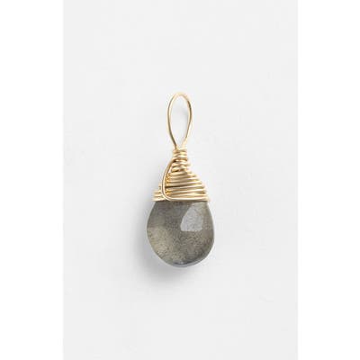 Nashelle 14K-Gold Fill & Semiprecious Stone Charm