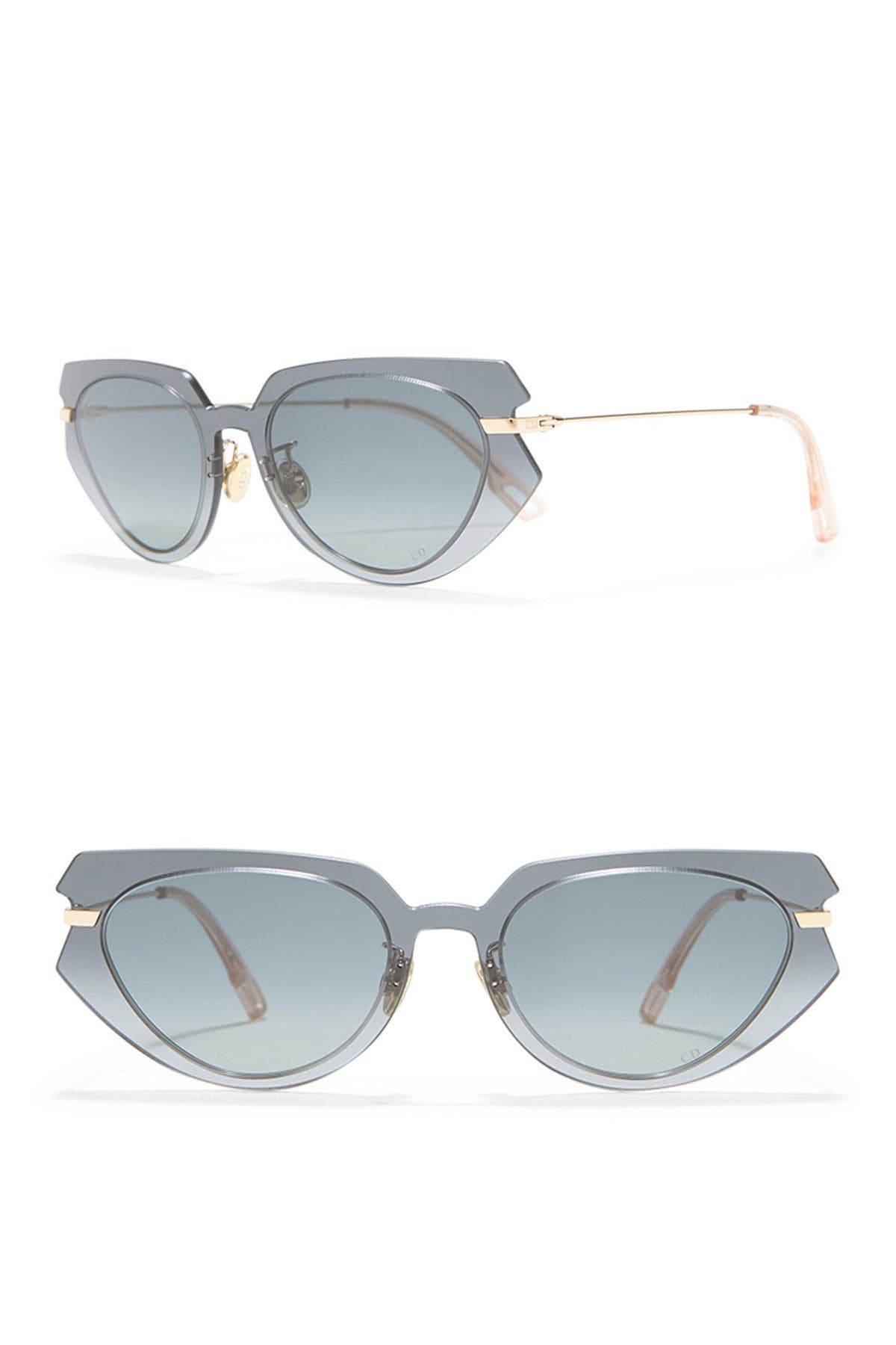 dior attitude 53mm geo sunglasses