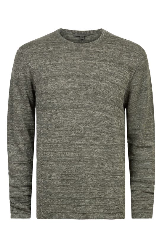 John Varvatos Collection Luxury popular Mens Sweater - Linen - Seal Grey