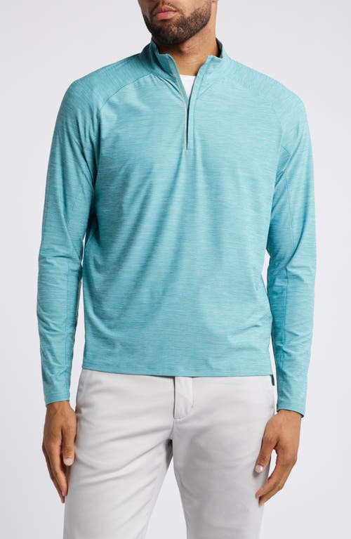 Shop Johnnie-o Baird Stretch Pullover In Green Grass