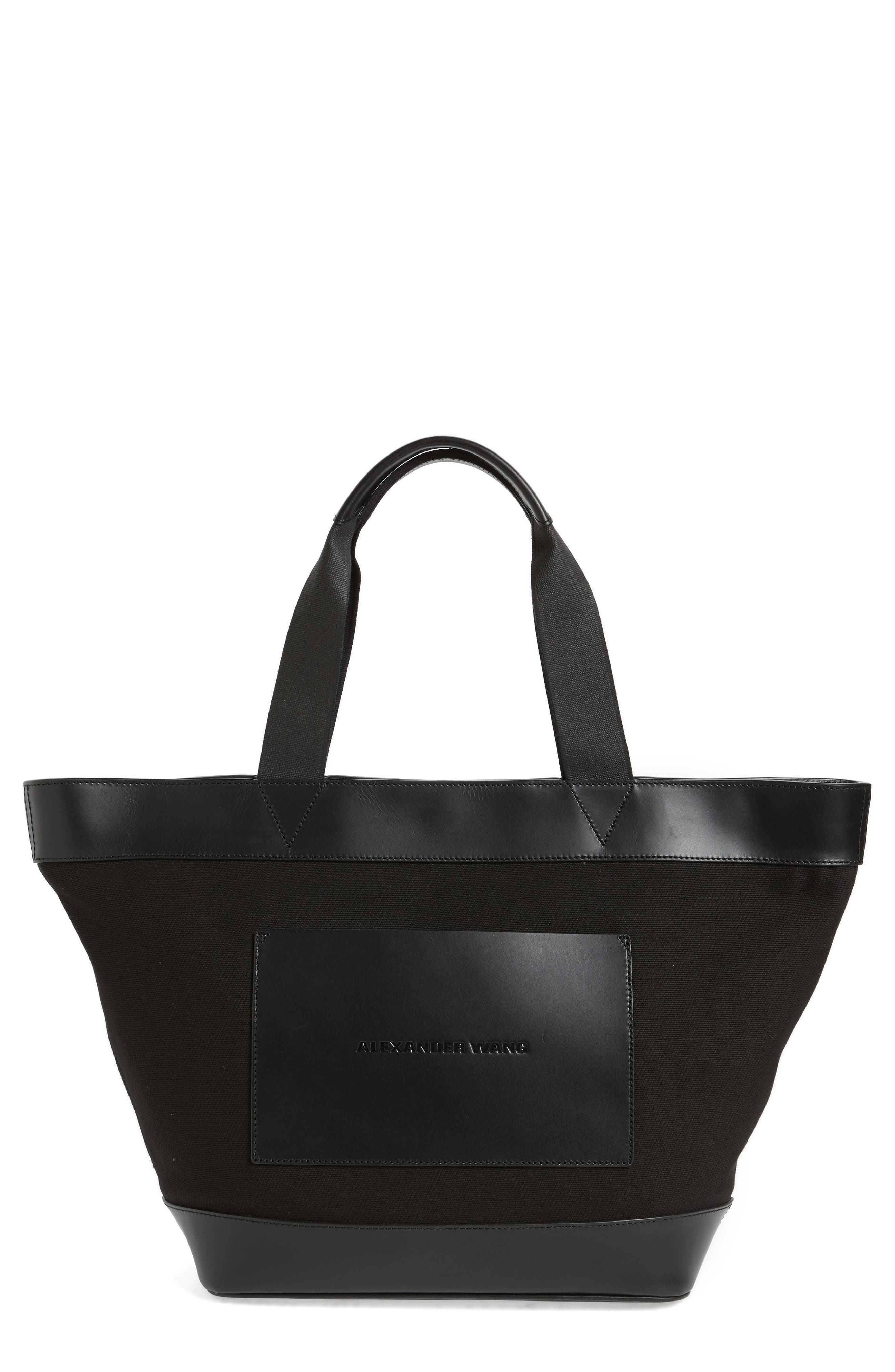 alexander wang leather tote