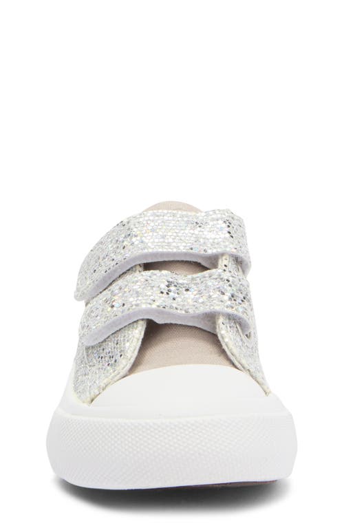 Emma New York Kids' Cap Toe Sneaker In Silver