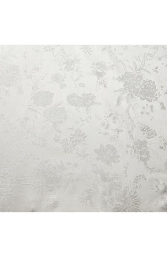 Shop Ralph Lauren Bethany Floral Jacquard Euro Pillow Sham In Parchment