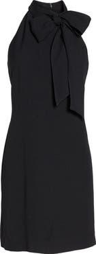 Vince camuto tie outlet neck dress