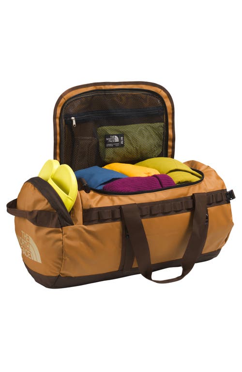 Shop The North Face Base Camp Medium Duffle In Timber Tan/demitasse Brown