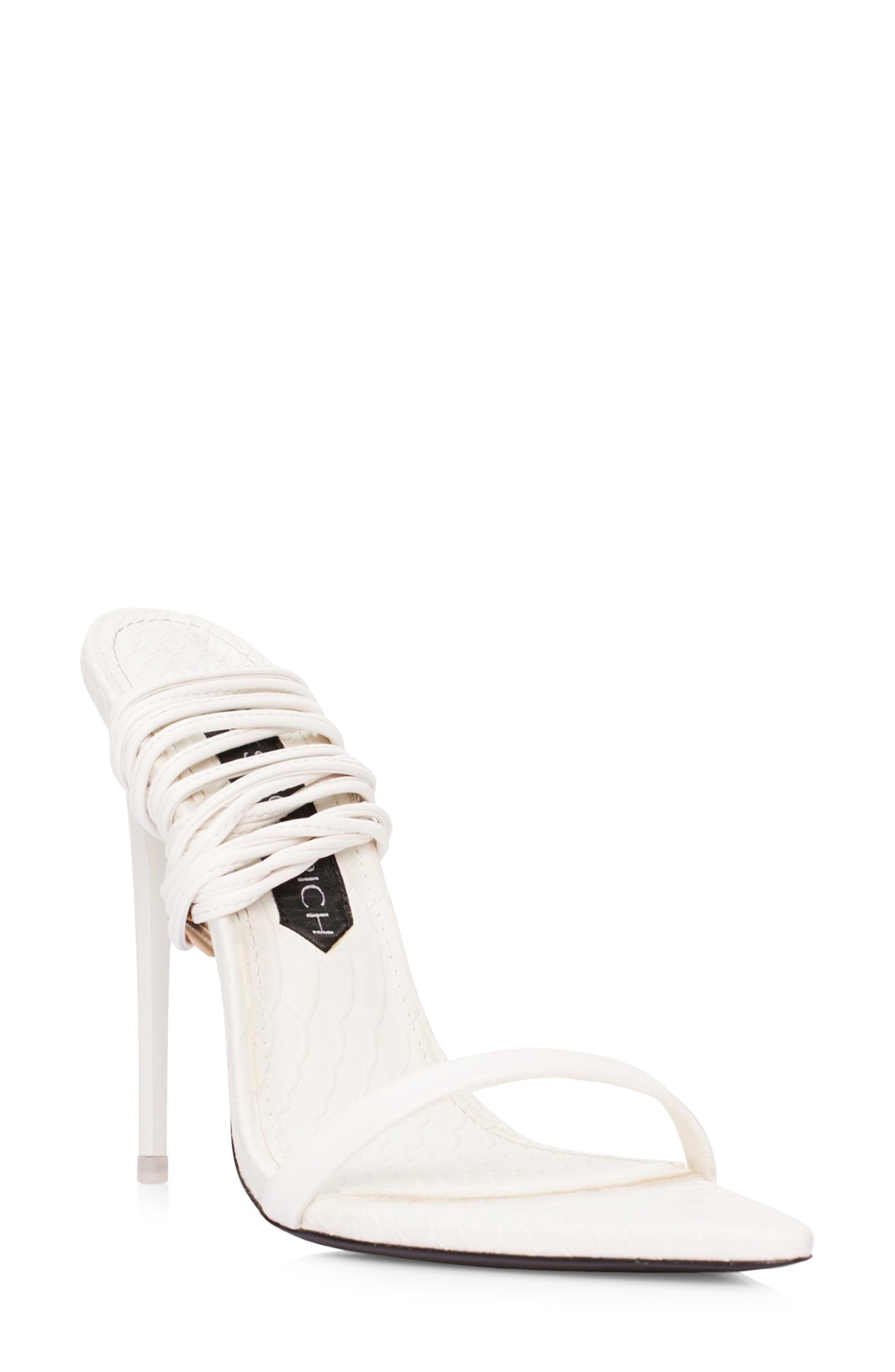 JESSICA RICH Sandal in White at Nordstrom
