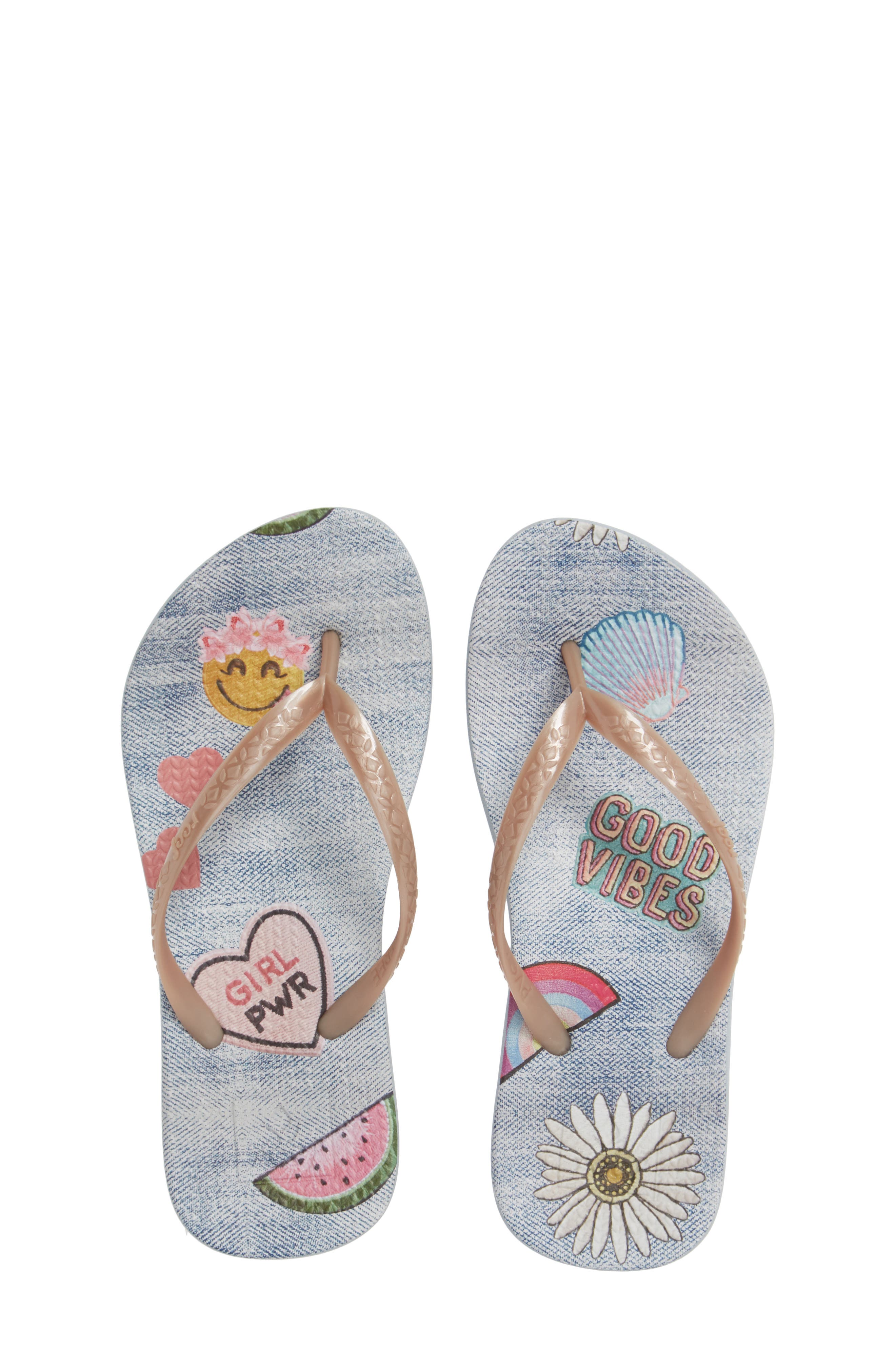 reef big kid flip flops