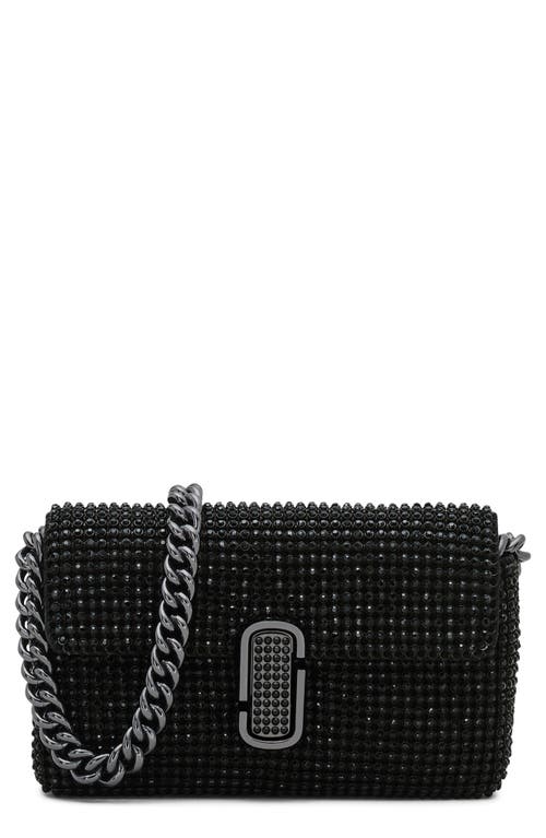 Marc Jacobs The Rhinestone J Marc Mini Shoulder Bag in Black at Nordstrom