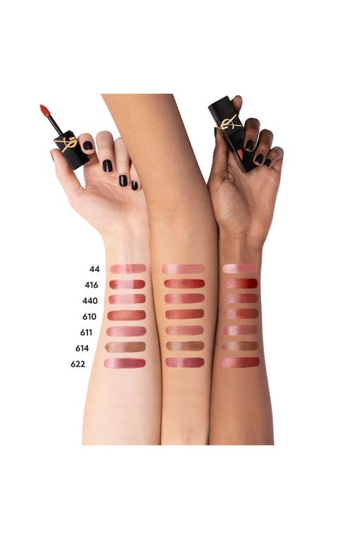 Saint Laurent Yves The Inks Vinyl Cream High Shine Lip Stain In 622 Plum Liberation