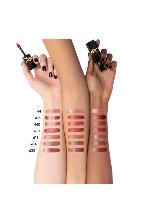 Shop Saint Laurent Yves  The Inks Vinyl Cream High Shine Lip Stain In 440 Blush Connection