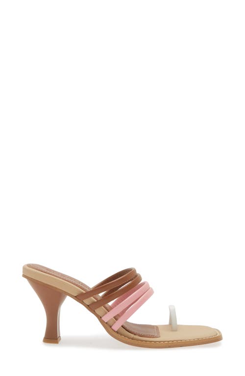 Shop Shekudo Bondi Toe Loop Sandal In Pink