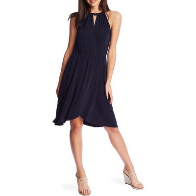 1.state Halter Neck Tulip Hem Dress