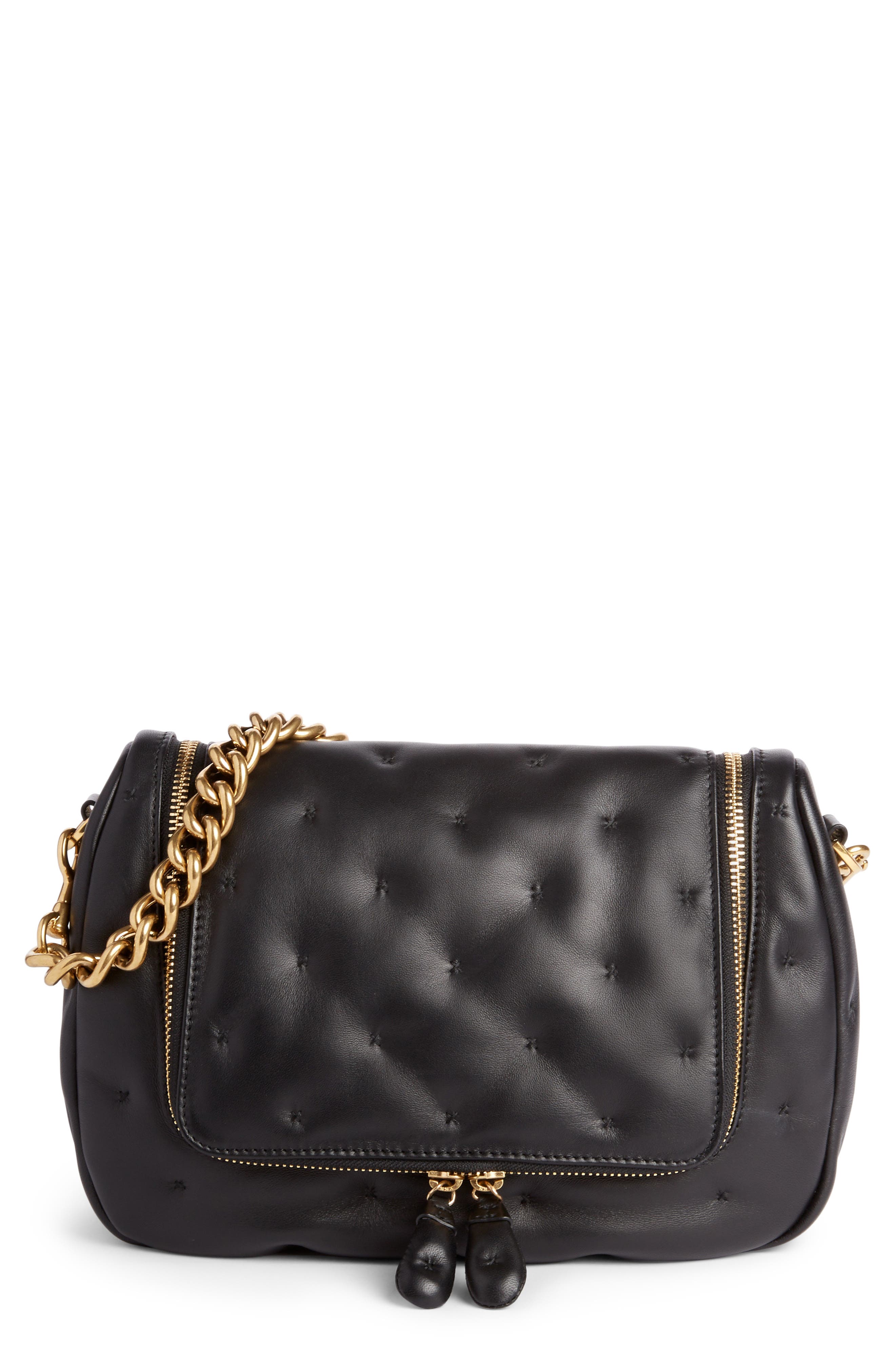 UPC 013063000092 product image for Anya Hindmarch Small Vere Chubby Lambskin Leather Satchel - Black | upcitemdb.com