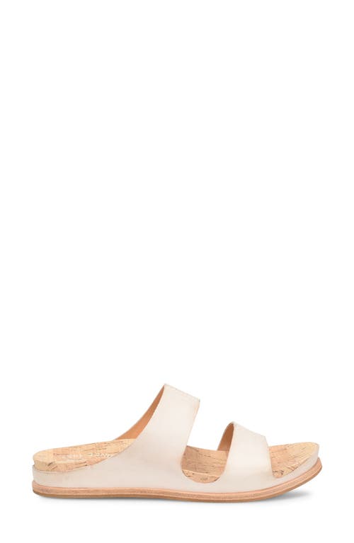Kork-ease Tutsi Slide Sandal In Natural Leather