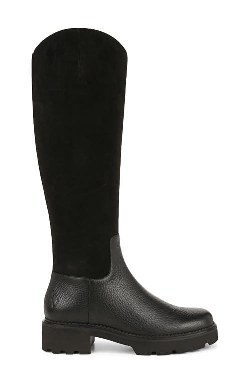 Shop Vionic Fallbrook Water Resistant Knee High Boot In Black Suede