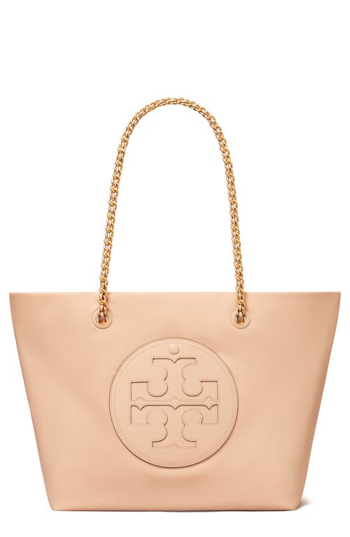 Shop Tory Burch Ella Chain Tote In Pink Sand