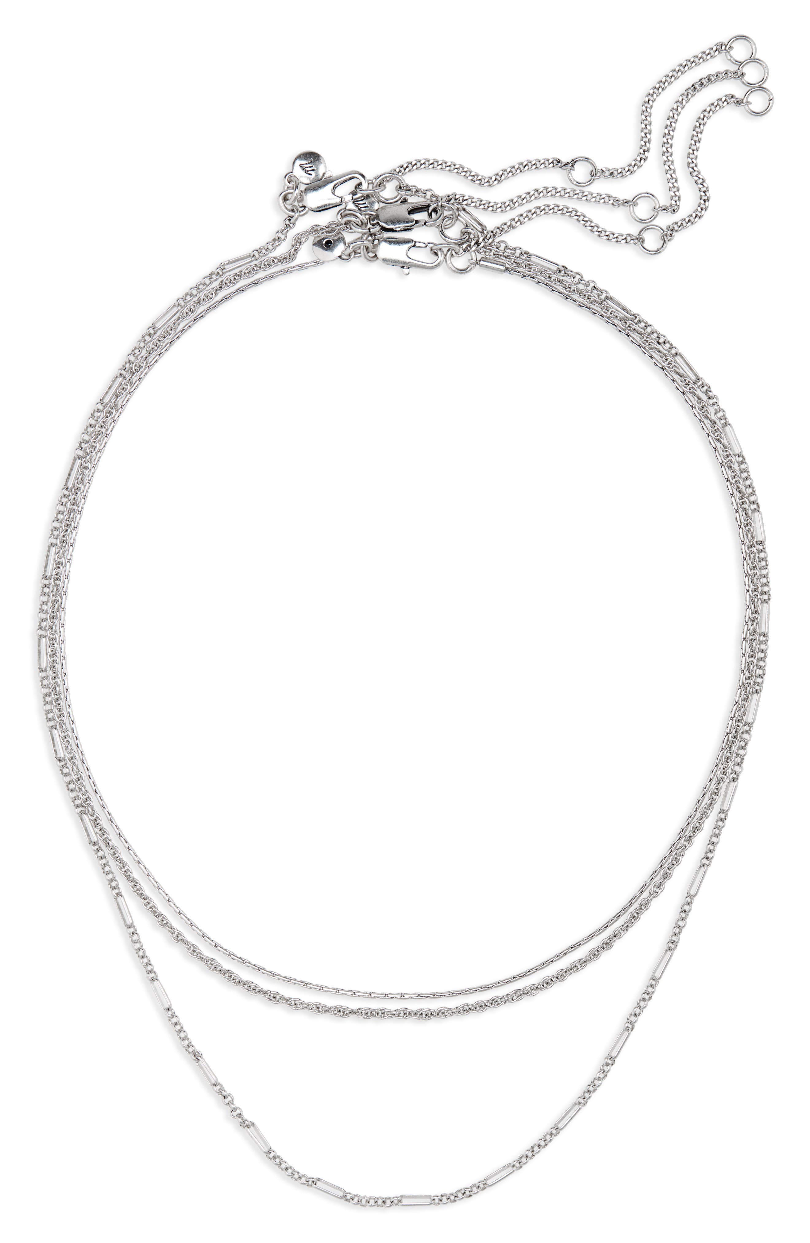 Madewell Heritage Chain Necklace Set Nordstrom