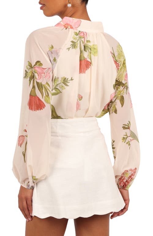 Petal And Pup Petal & Pup Marni Floral Button-up Shirt In Multi