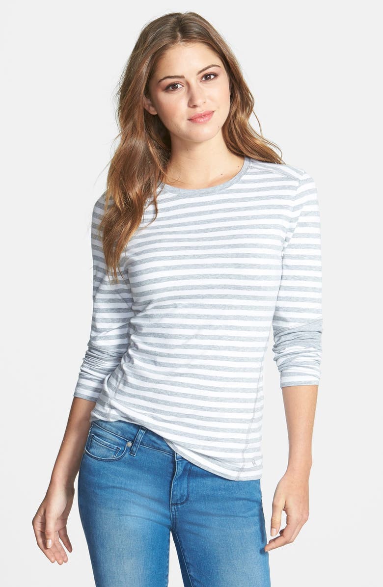 MICHAEL Michael Kors Colorblock Stripe Long Sleeve Top | Nordstrom