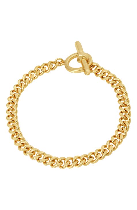 Curb Chain Toggle Bracelet
