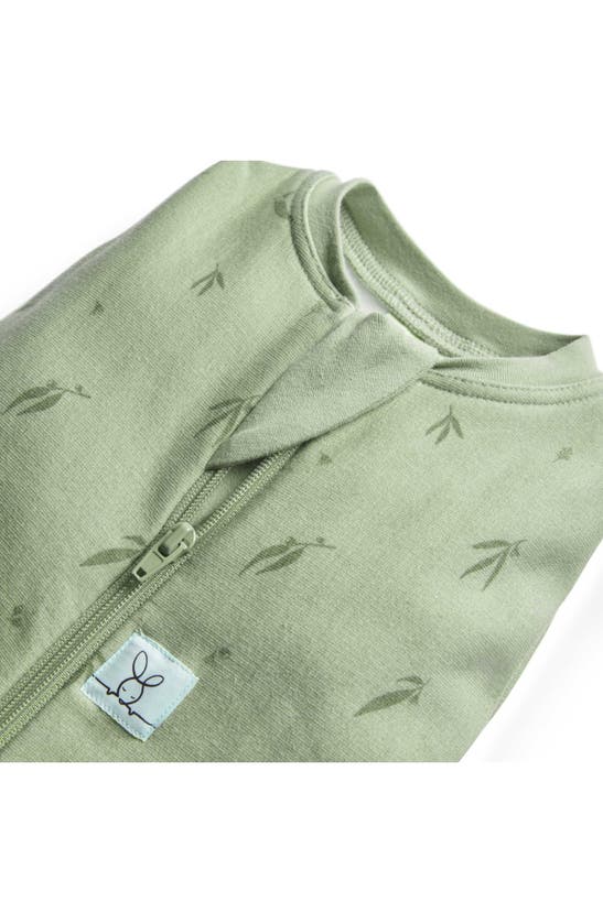 Ergopouch 0.2 Tog Organic Cotton Wearable Blanket In Green